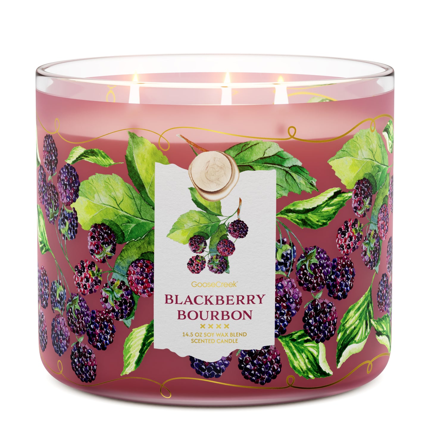 Blackberry Bourbon 3-Wick Candle