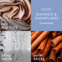 Blankets & Snowflakes 3-Wick Candle
