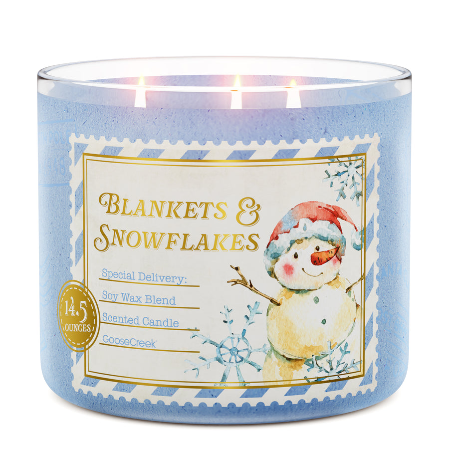 Blankets & Snowflakes 3-Wick Candle