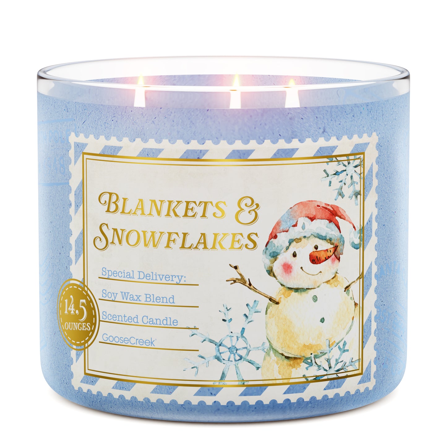 Blankets & Snowflakes 3-Wick Candle