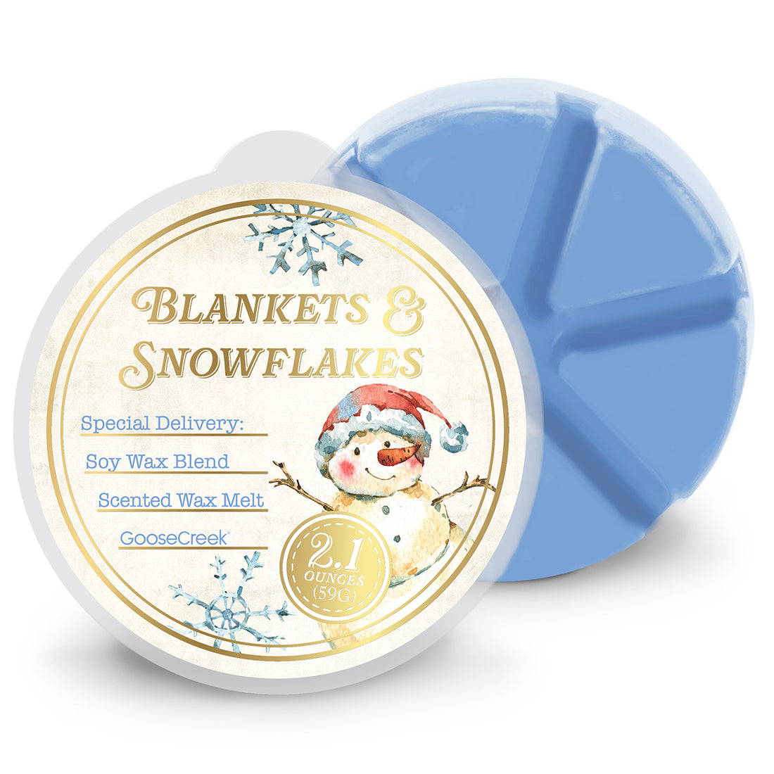 Cozy Winter Bliss: Blankets & Snowflakes Wax Melt Collection – Goose ...