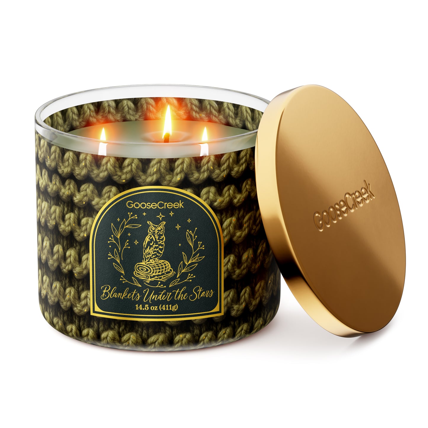 Blankets Under The Stars 3-Wick Candle