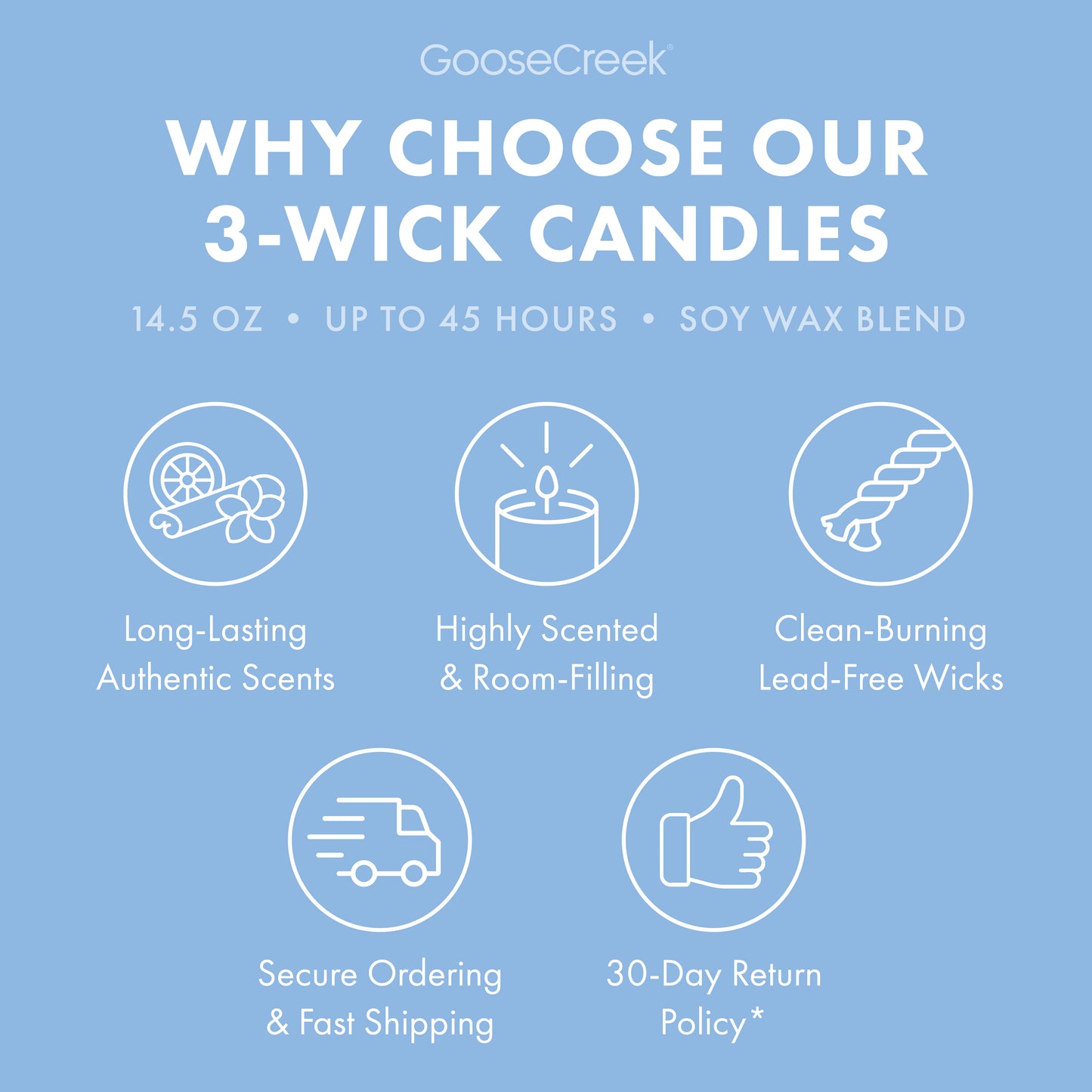 Blueberry Cheesecake 3-Wick Candle