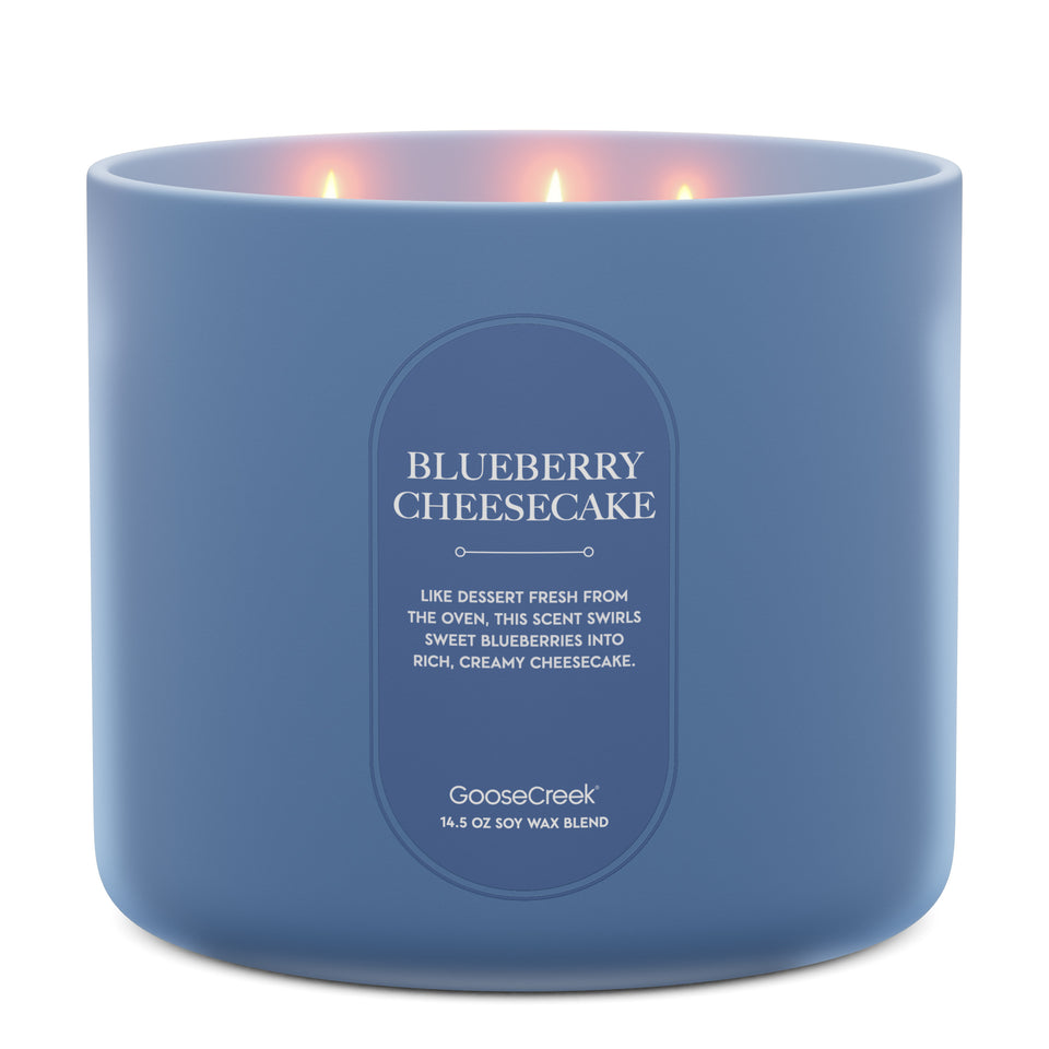 Blueberry Cheesecake High Intensity 3-Wick 14.5oz Candle
