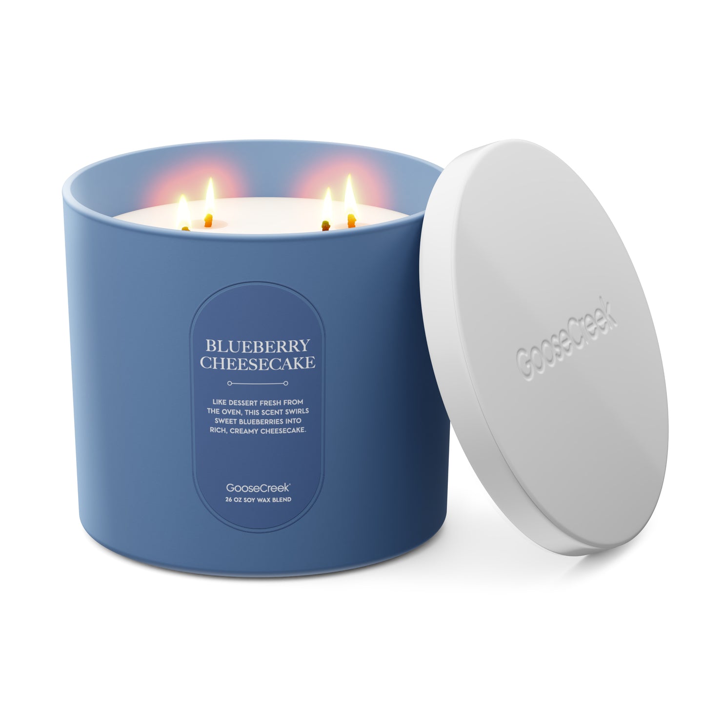 Blueberry Cheesecake High Intensity 4-Wick 26oz Candle