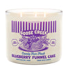 Blueberry Funnel Cake 3-Wick Candle