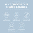 Load image into Gallery viewer, Blueberry Lemon Bundt Cake 3-Wick Candle
