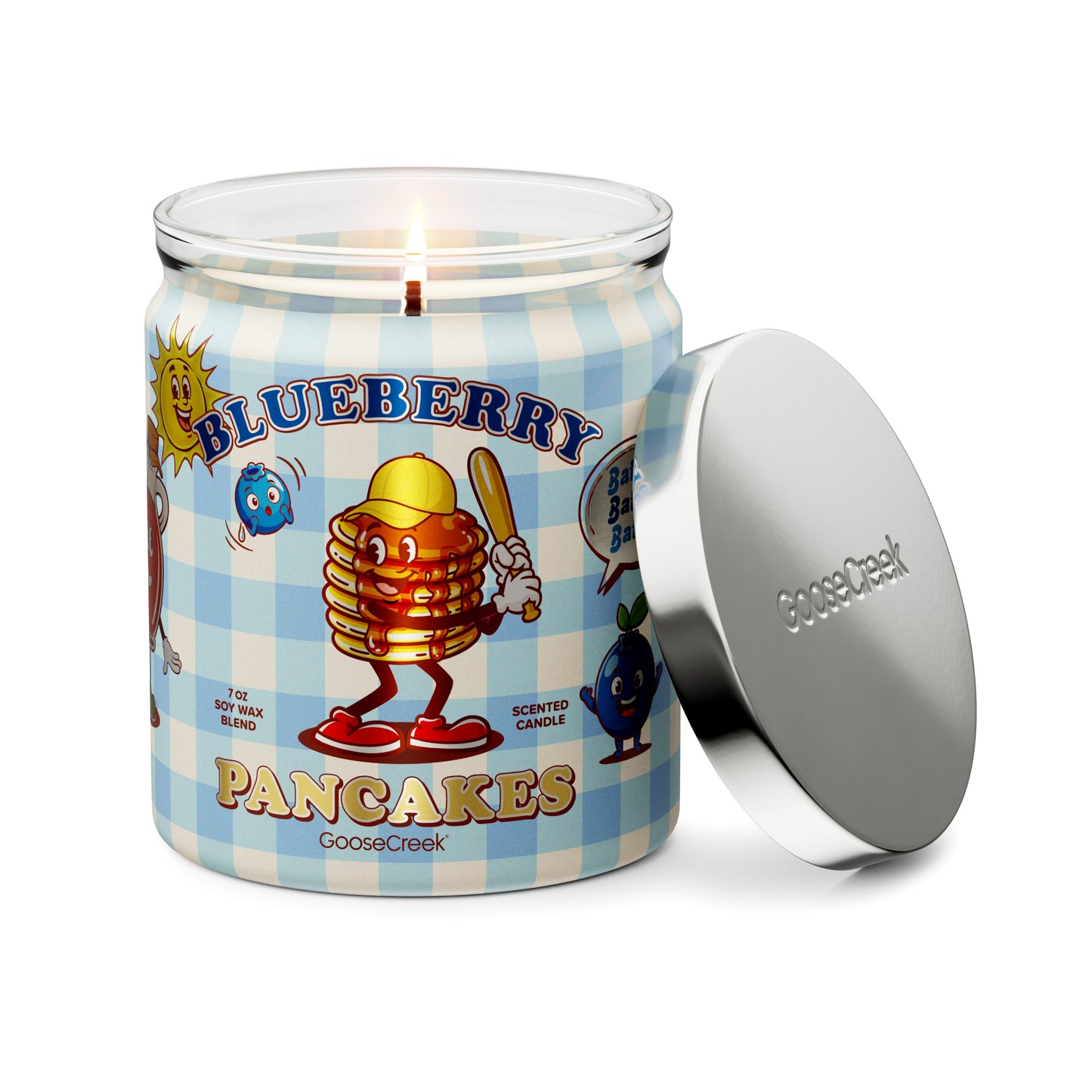 Blueberry Pancakes 7oz Single Wick Candle