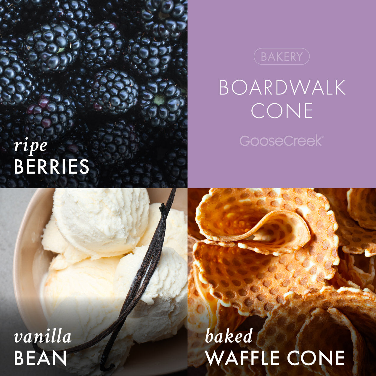Boardwalk Cone 3-Wick Candle