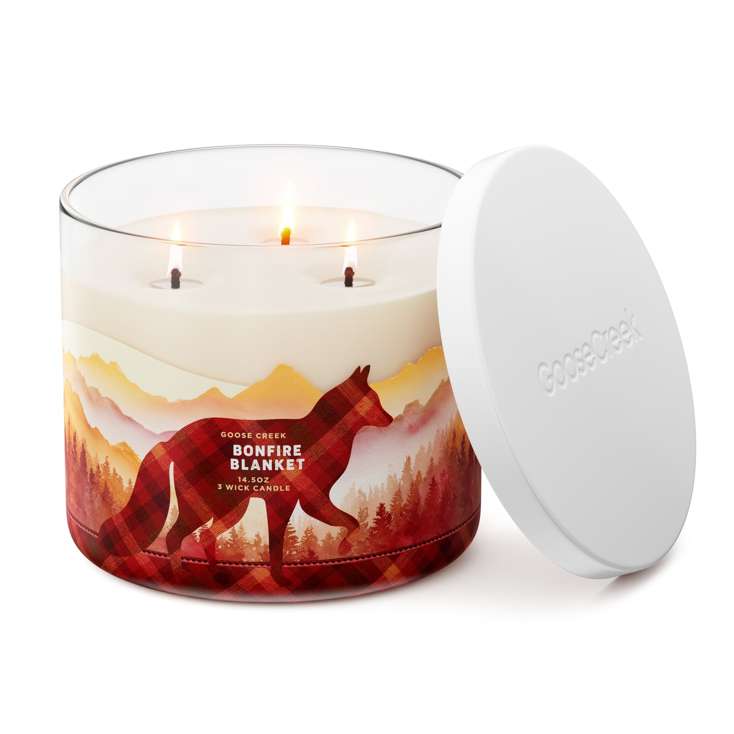 Bonfire Blanket 3-Wick Candle