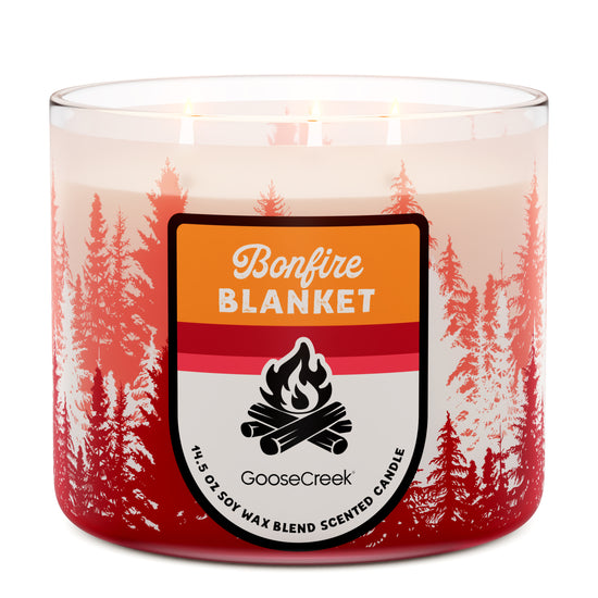 Bonfire Blanket 3-Wick Candle – Goose Creek Candle