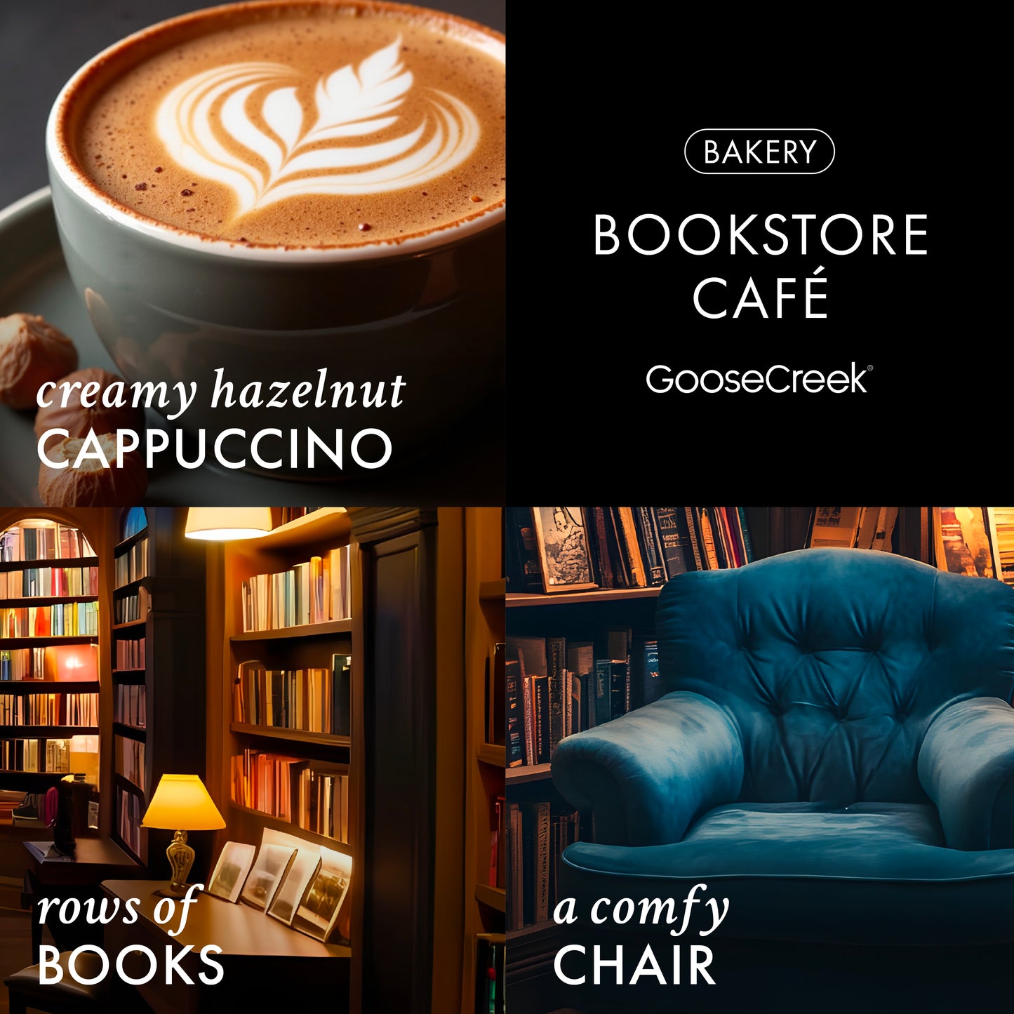 Bookstore Café 3-Wick Candle