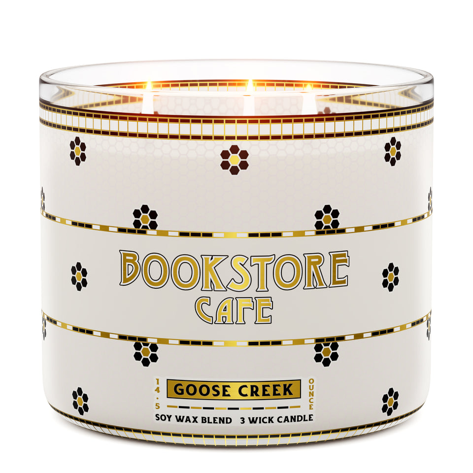 Bookstore Café 3-Wick Candle