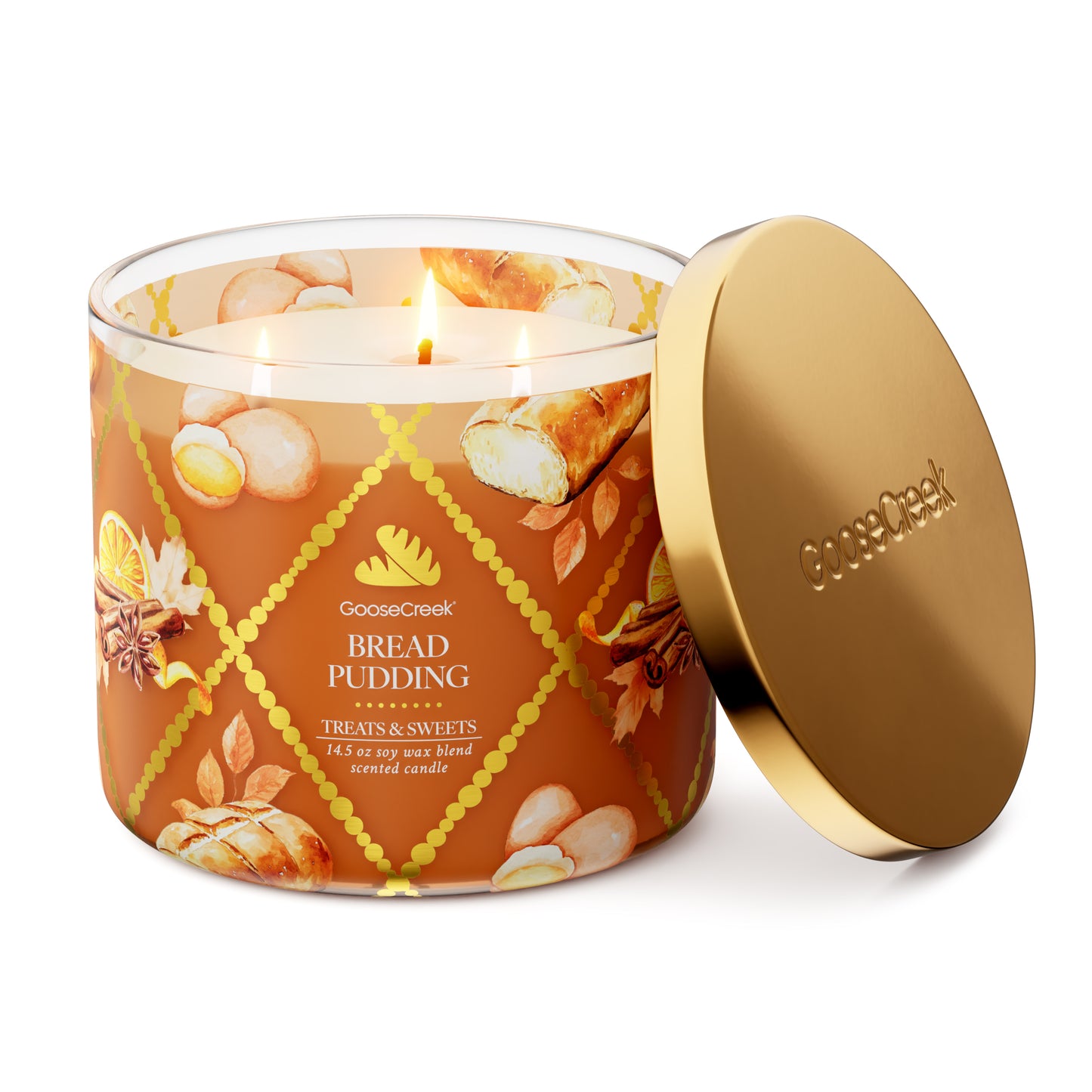 Bread Pudding 3-Wick Candle
