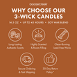 Load image into Gallery viewer, Bread Pudding 3-Wick Candle
