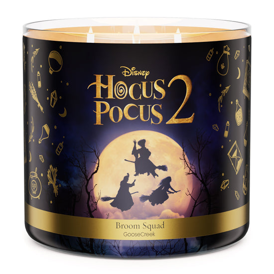 Broom Squad Hocus Pocus Candle Collection - Magical Flight Over