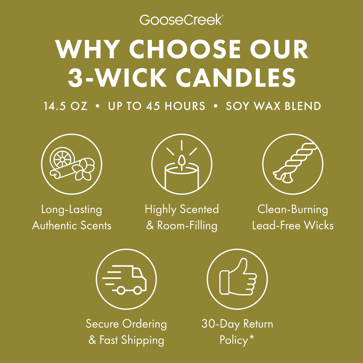 Brown Butter Pear 3-Wick Candle
