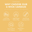 Load image into Gallery viewer, Butter Cookie 3-Wick Candle
