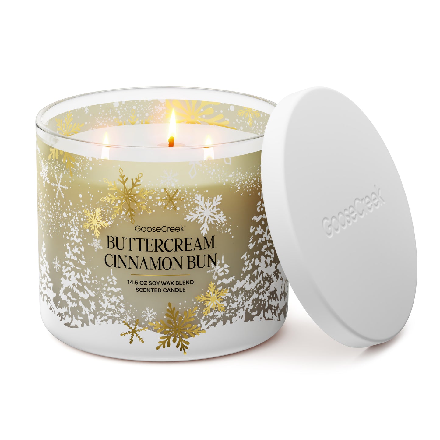 Buttercream Cinnamon Bun 3-Wick Candle