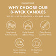 Load image into Gallery viewer, Buttercream Cinnamon Bun 3-Wick Candle
