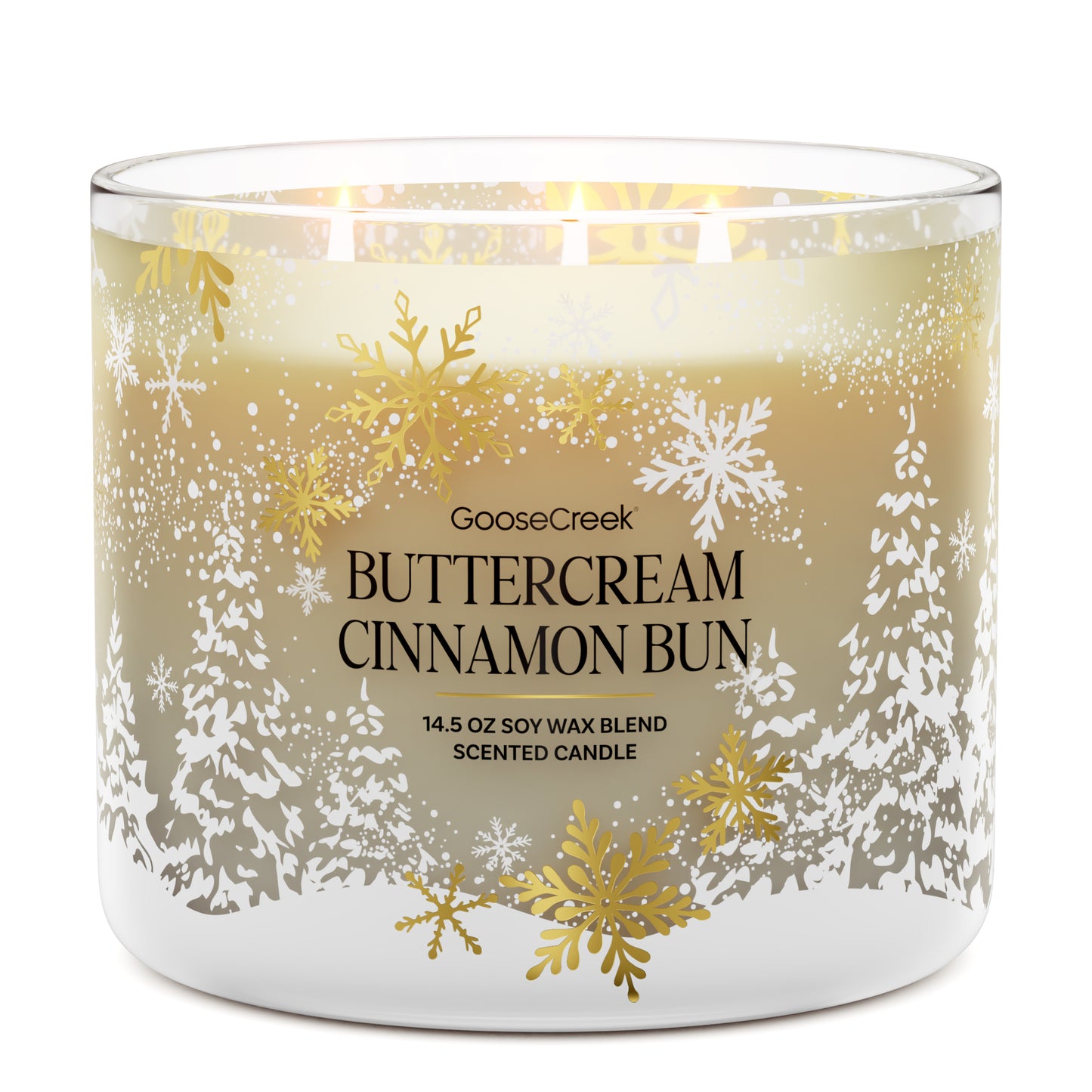 Buttercream Cinnamon Bun 3-Wick Candle