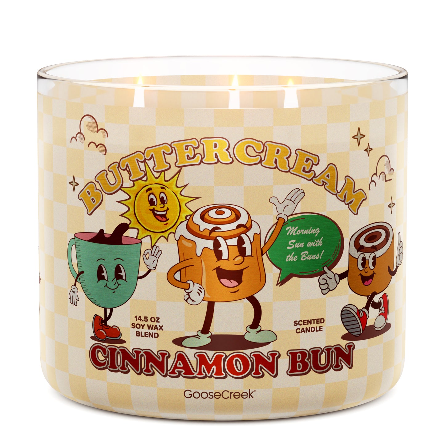 Buttercream Cinnamon Bun 3-Wick Candle