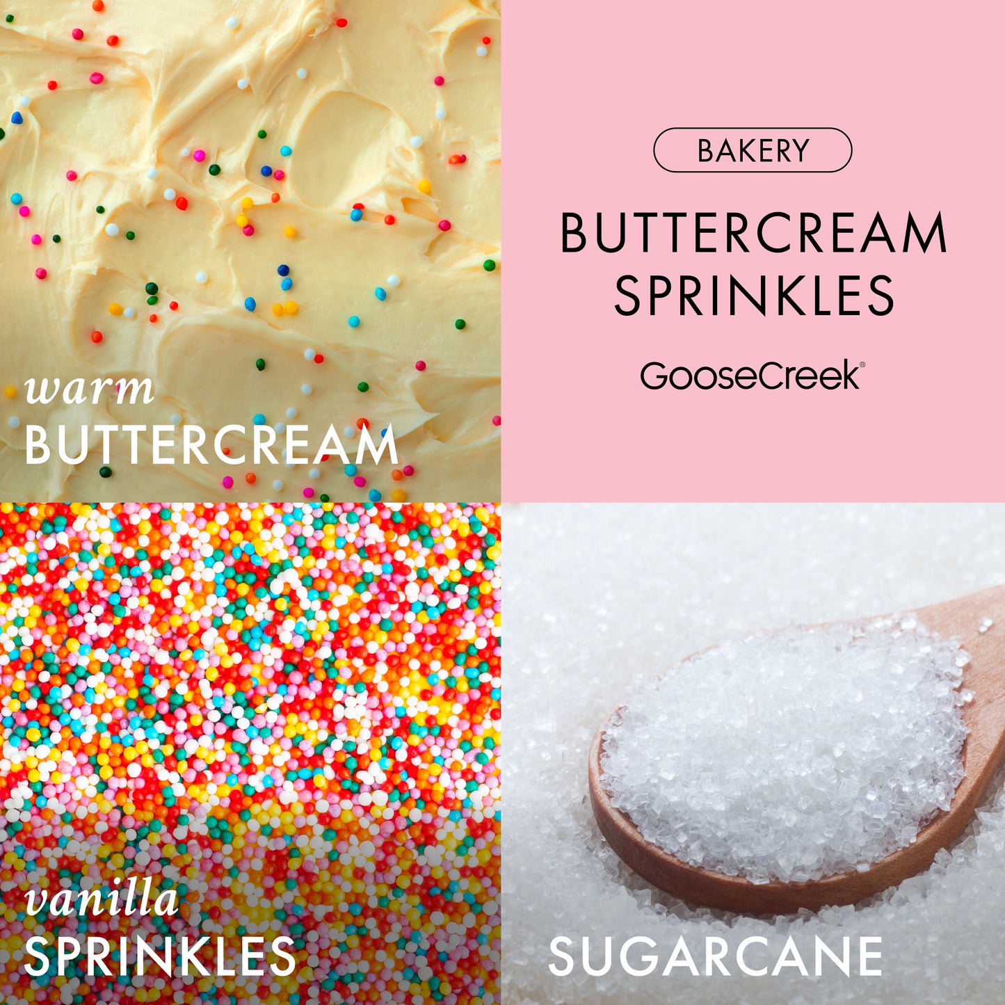 Buttercream Sprinkles 3-Wick Candle