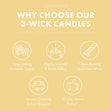 Load image into Gallery viewer, Buttercream Sprinkles 3-Wick Candle
