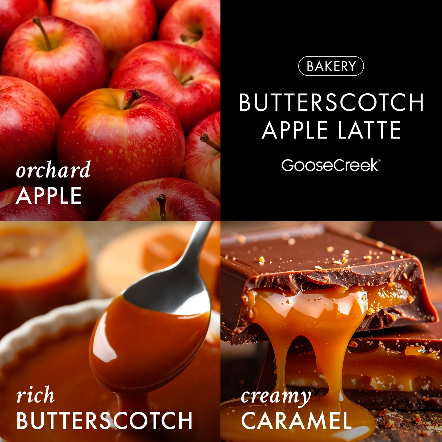 Butterscotch Apple Latte 3-Wick Candle