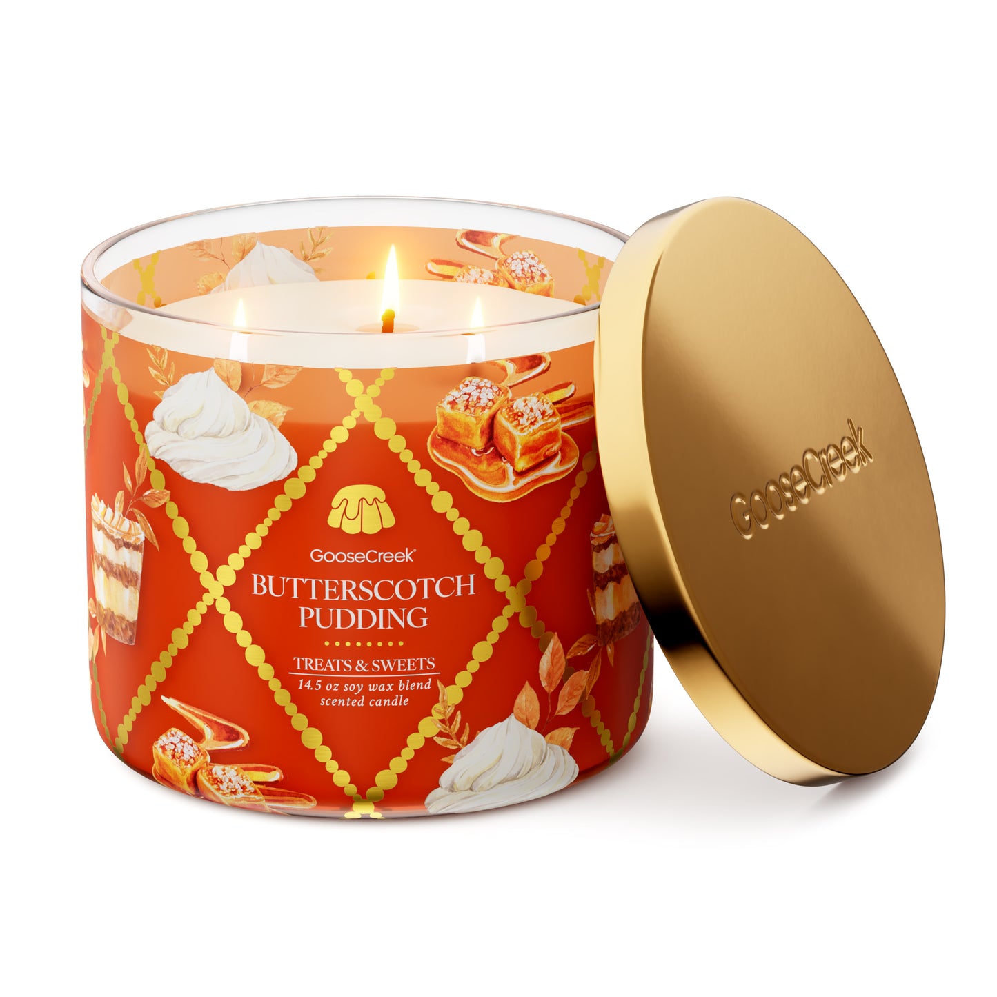 Butterscotch Pudding 3-Wick Candle