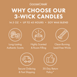 Load image into Gallery viewer, Butterscotch Toasted Marshmallow 3-Wick Candle
