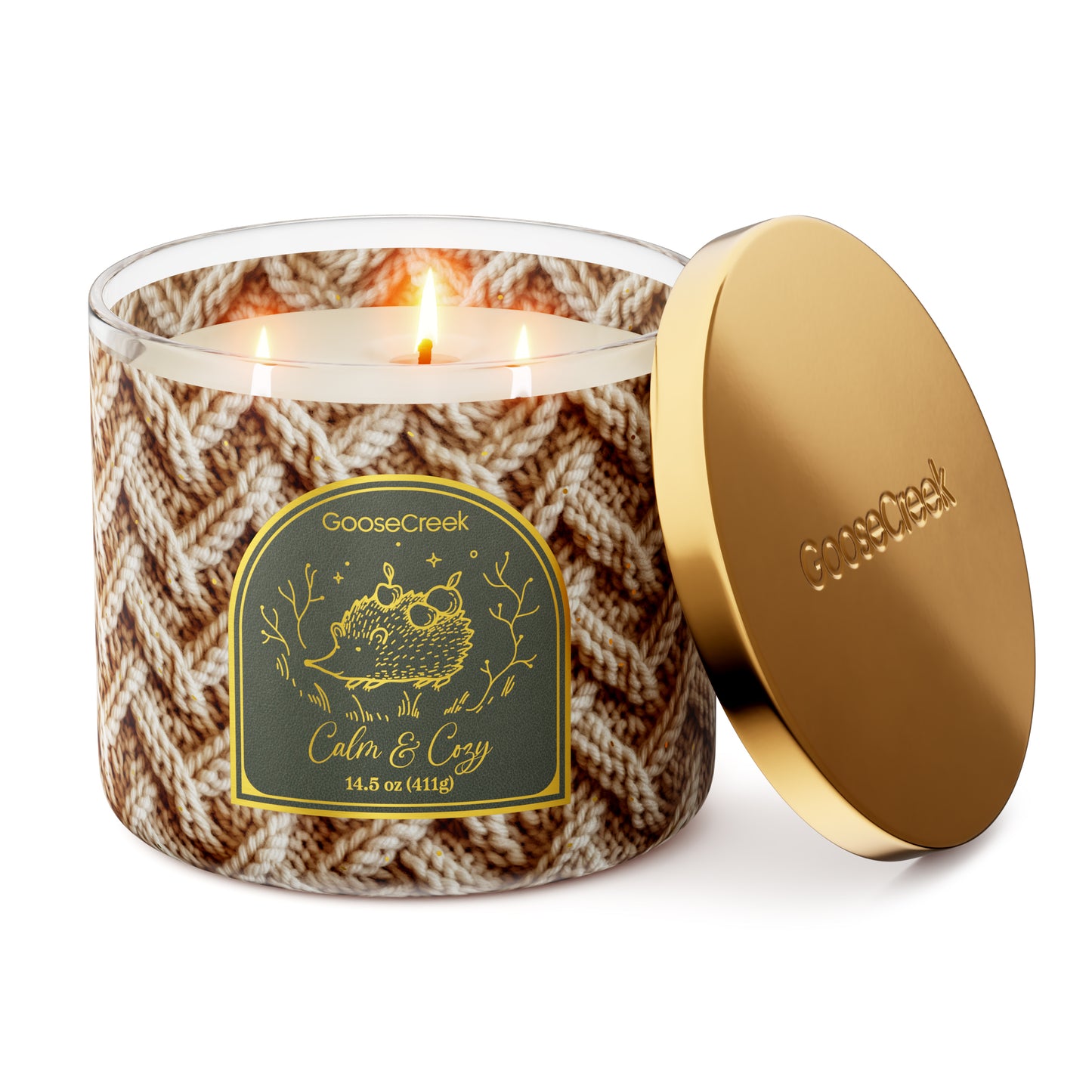 Calm & Cozy 3-Wick Candle