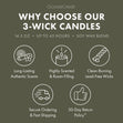 Load image into Gallery viewer, Calm &amp;amp; Cozy 3-Wick Candle
