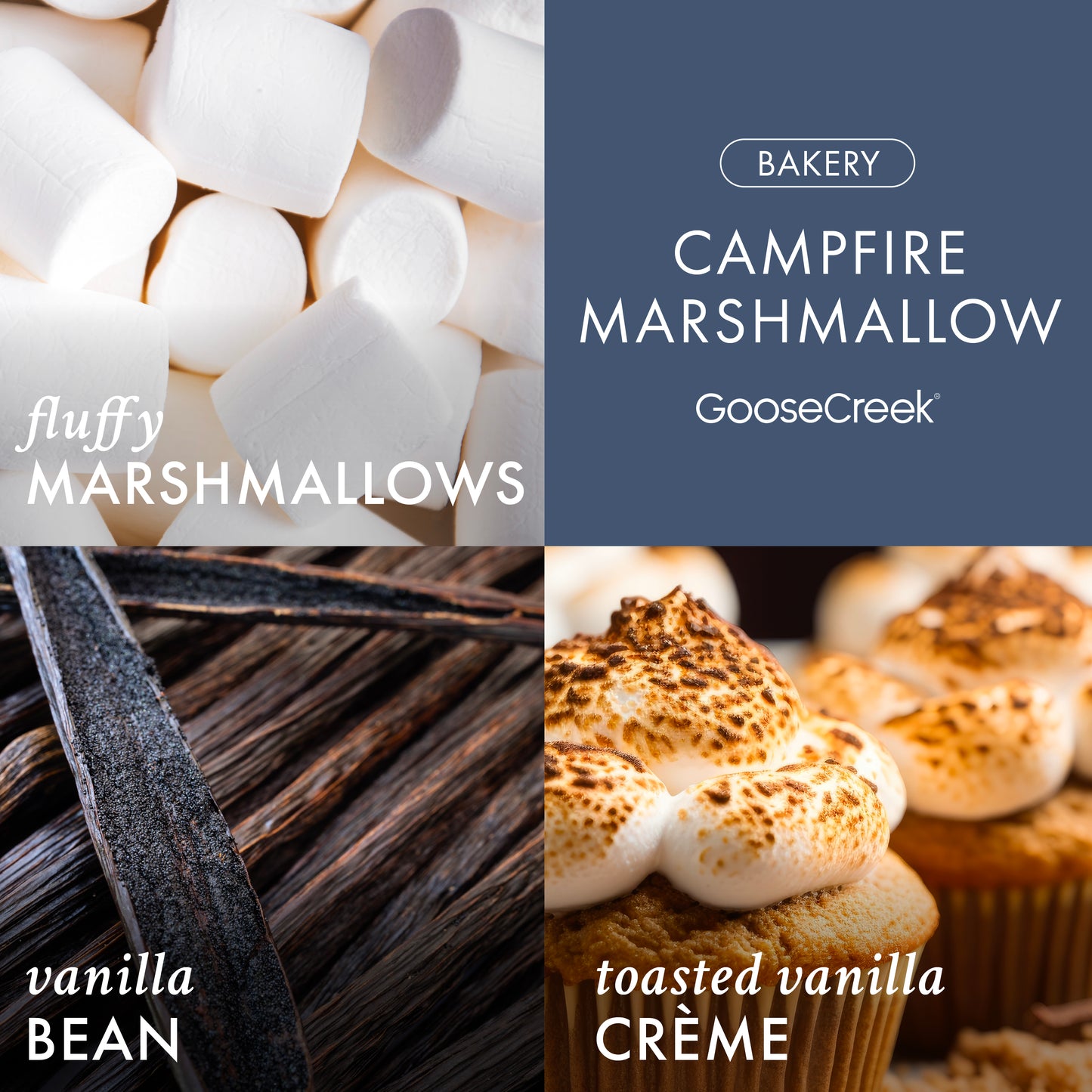 Campfire Marshmallow 3-Wick Candle