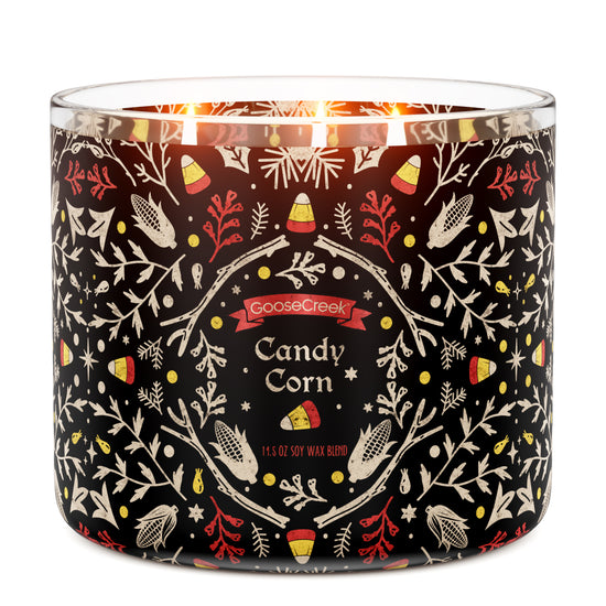 Candy Corn Scented 3-Wick Candle | Home Fragrance for Every Room