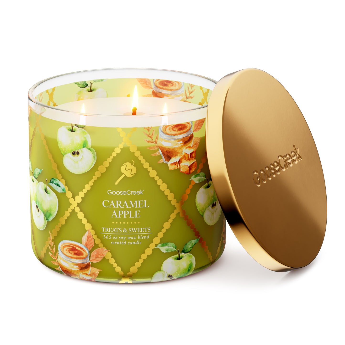 Caramel Apple 3-Wick Candle