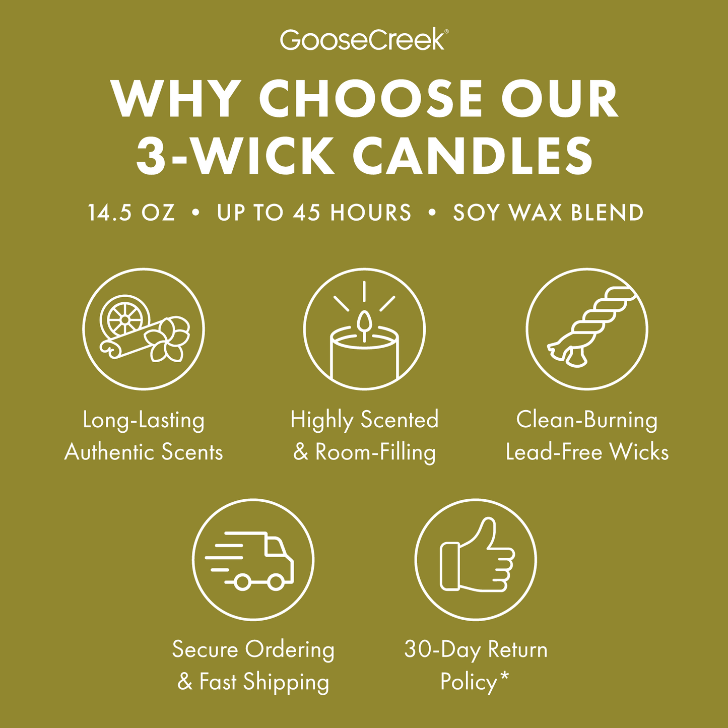 Caramel Apple 3-Wick Candle