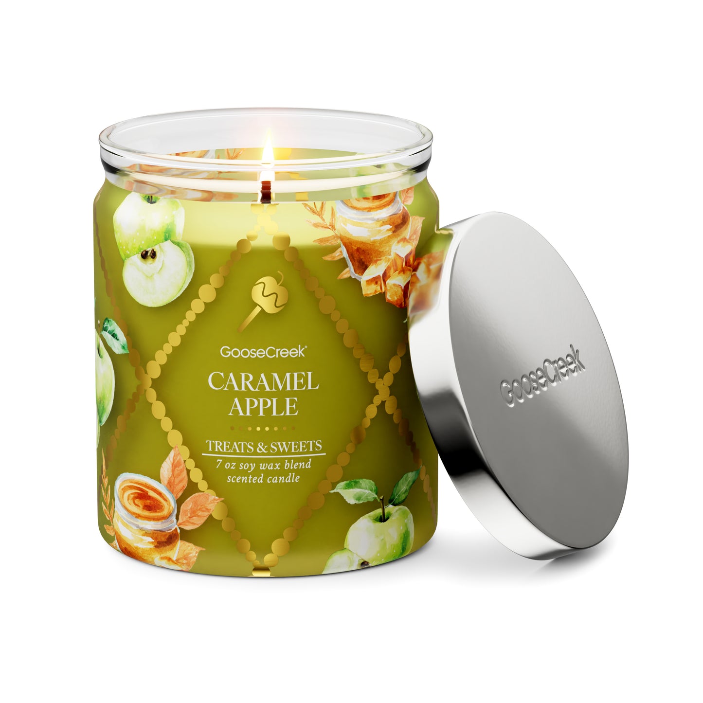 Caramel Apple 7oz Single Wick Candle