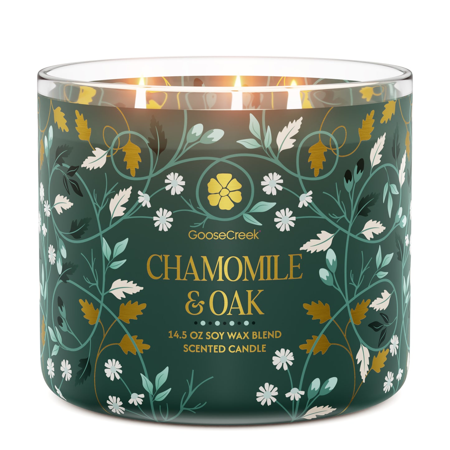 Chamomile & Oak 3-Wick Candle