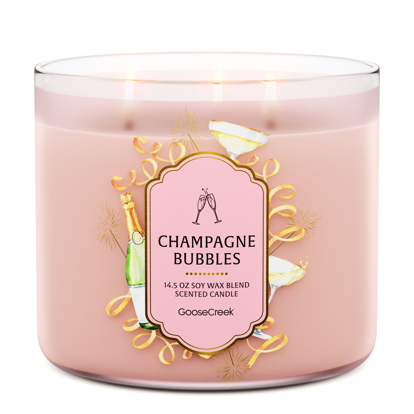 Champagne Bubbles 3-Wick Candle