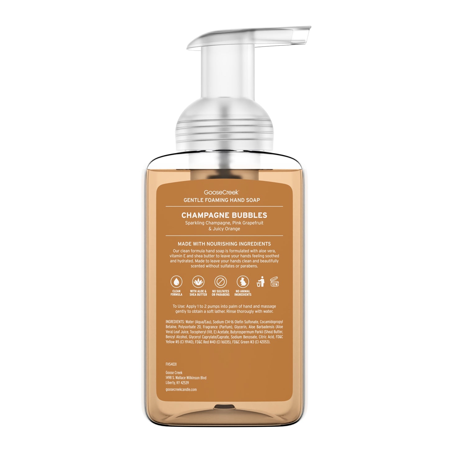 Champagne Bubbles Lush Foaming Hand Soap