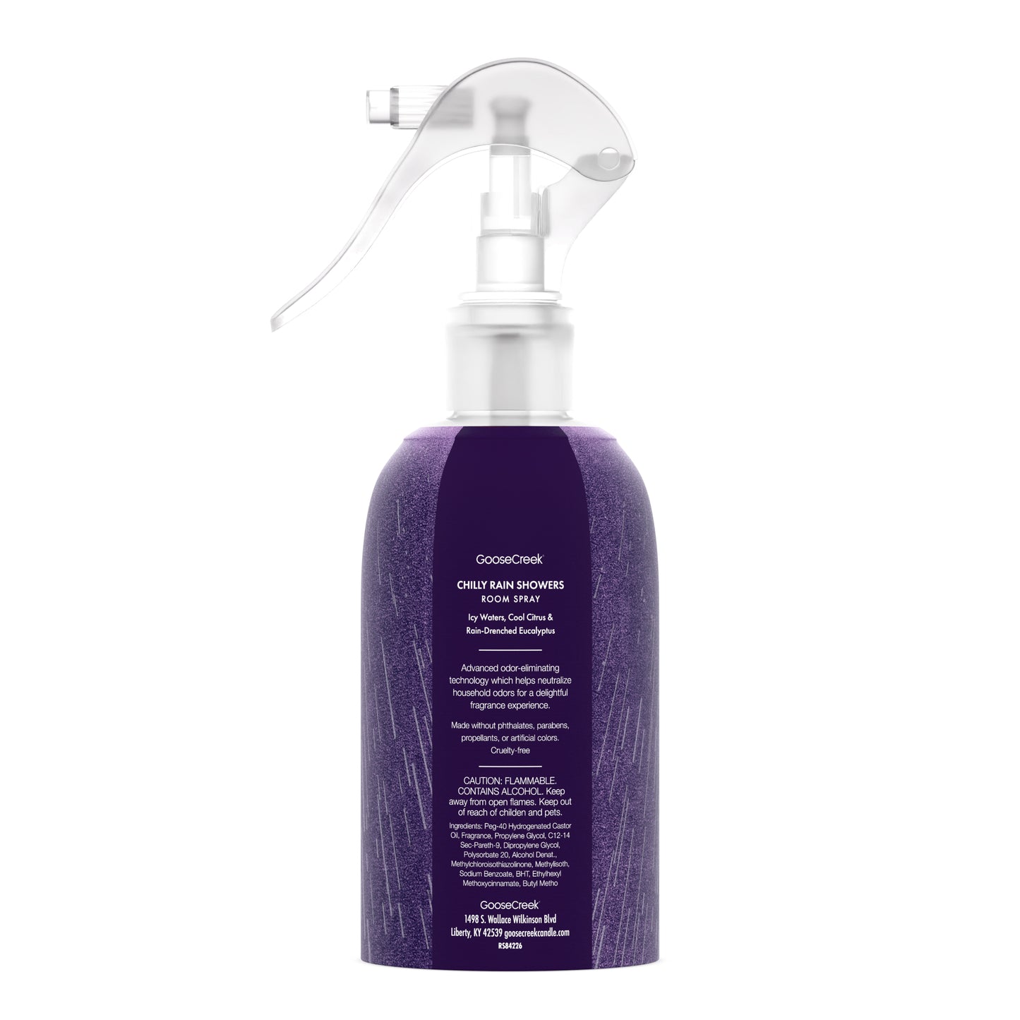 Chilly Rain Showers Odor Eliminating Room Spray