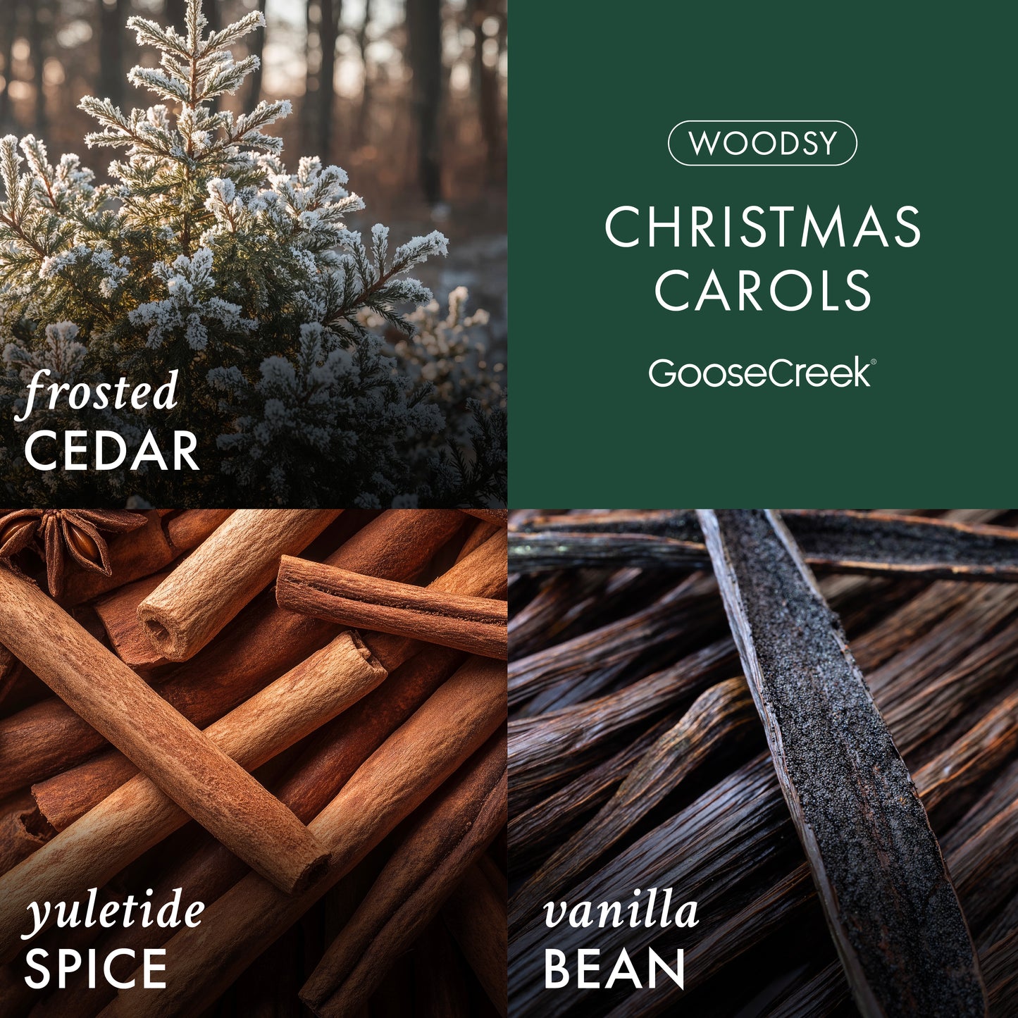 Christmas Carols 3-Wick Candle
