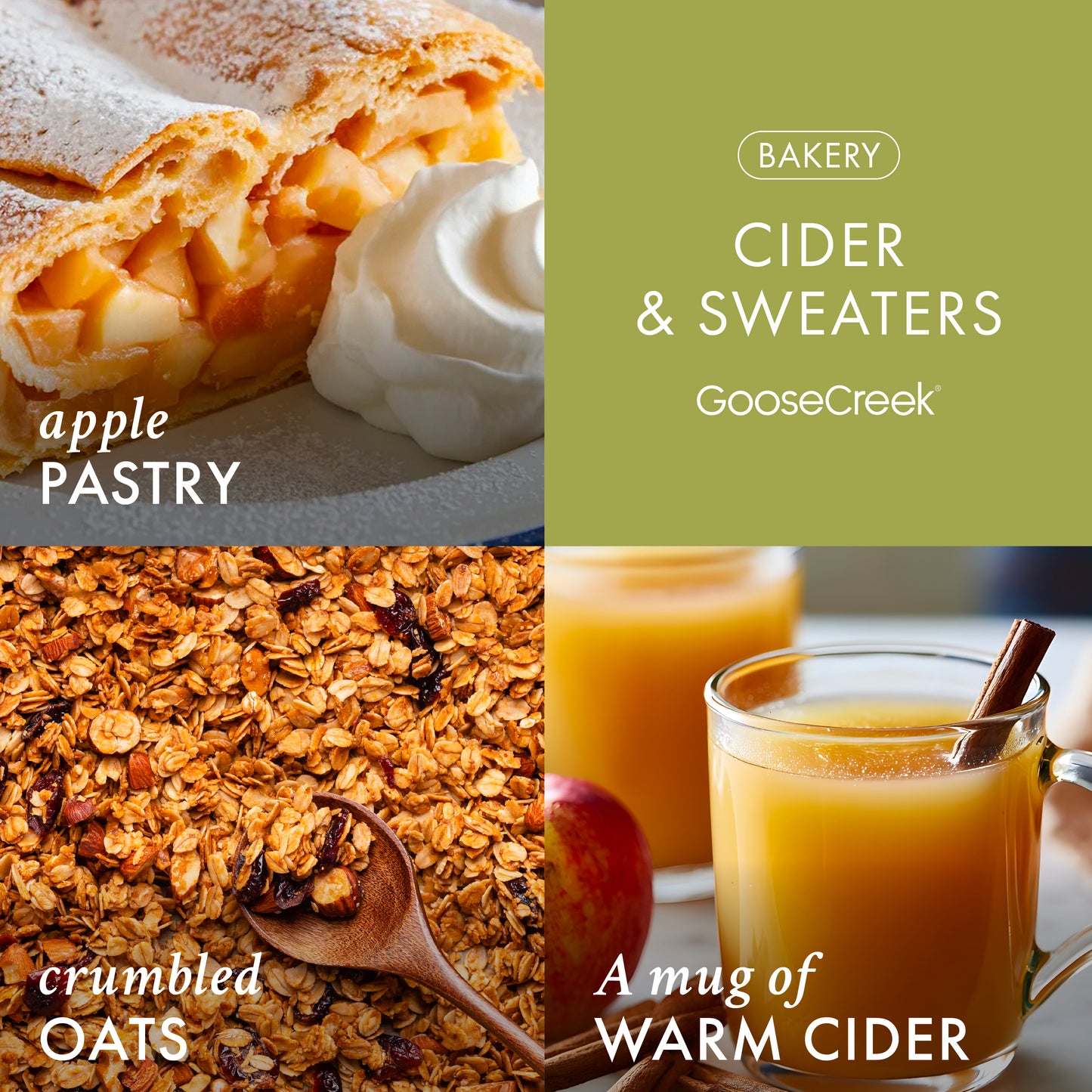 Cider & Sweaters 3-Wick Candle