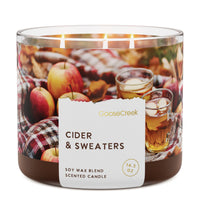 Cider & Sweaters 3-Wick Candle