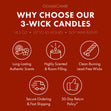 Load image into Gallery viewer, Cider &amp;amp; Sweaters High Intensity 3-Wick 14.5oz Candle
