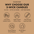 Load image into Gallery viewer, Cinnamon Bun Icing 3-Wick Candle
