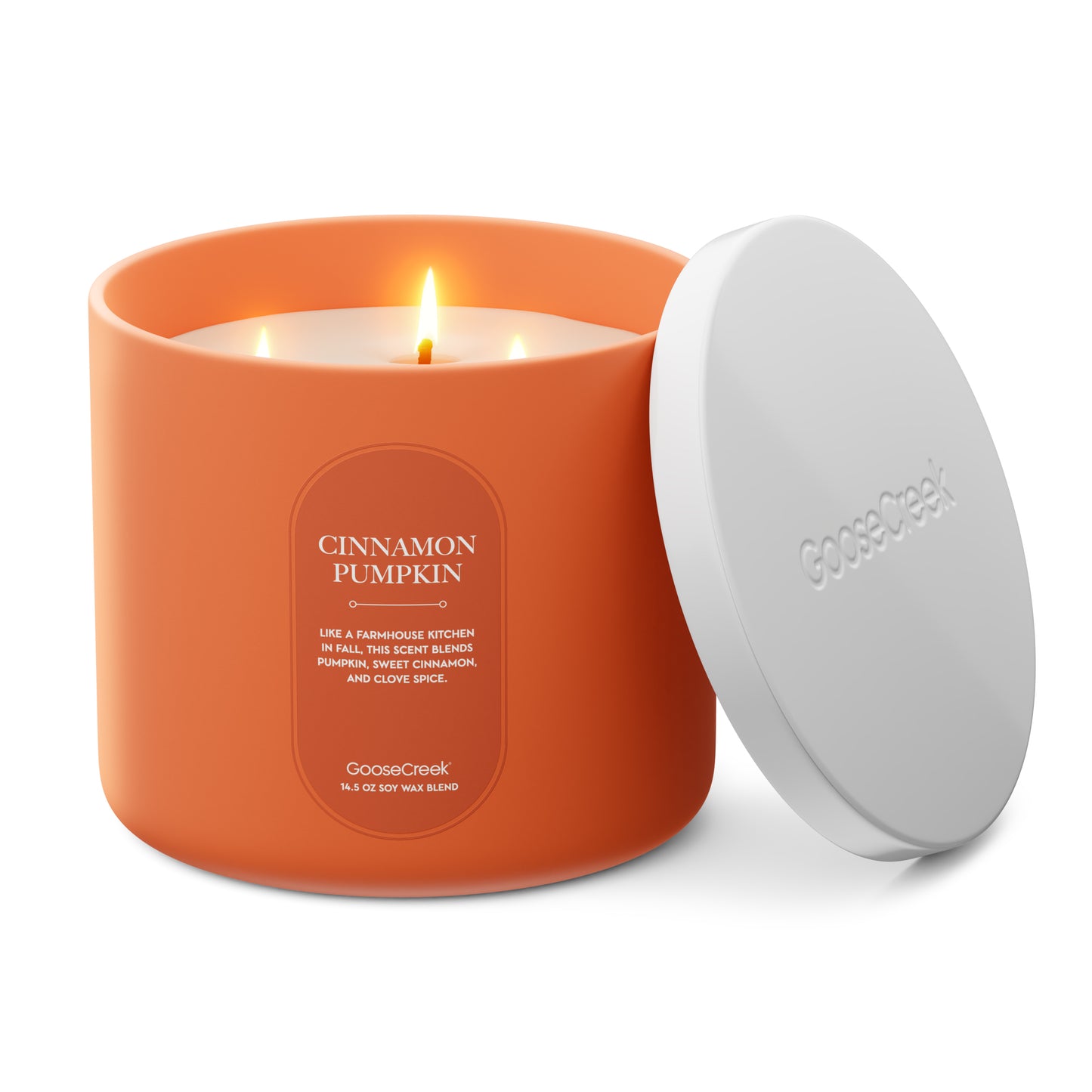 Cinnamon Pumpkin High Intensity 3-Wick 14.5oz Candle