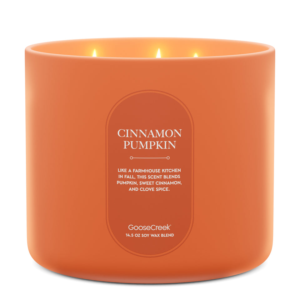 Cinnamon Pumpkin High Intensity 3-Wick 14.5oz Candle