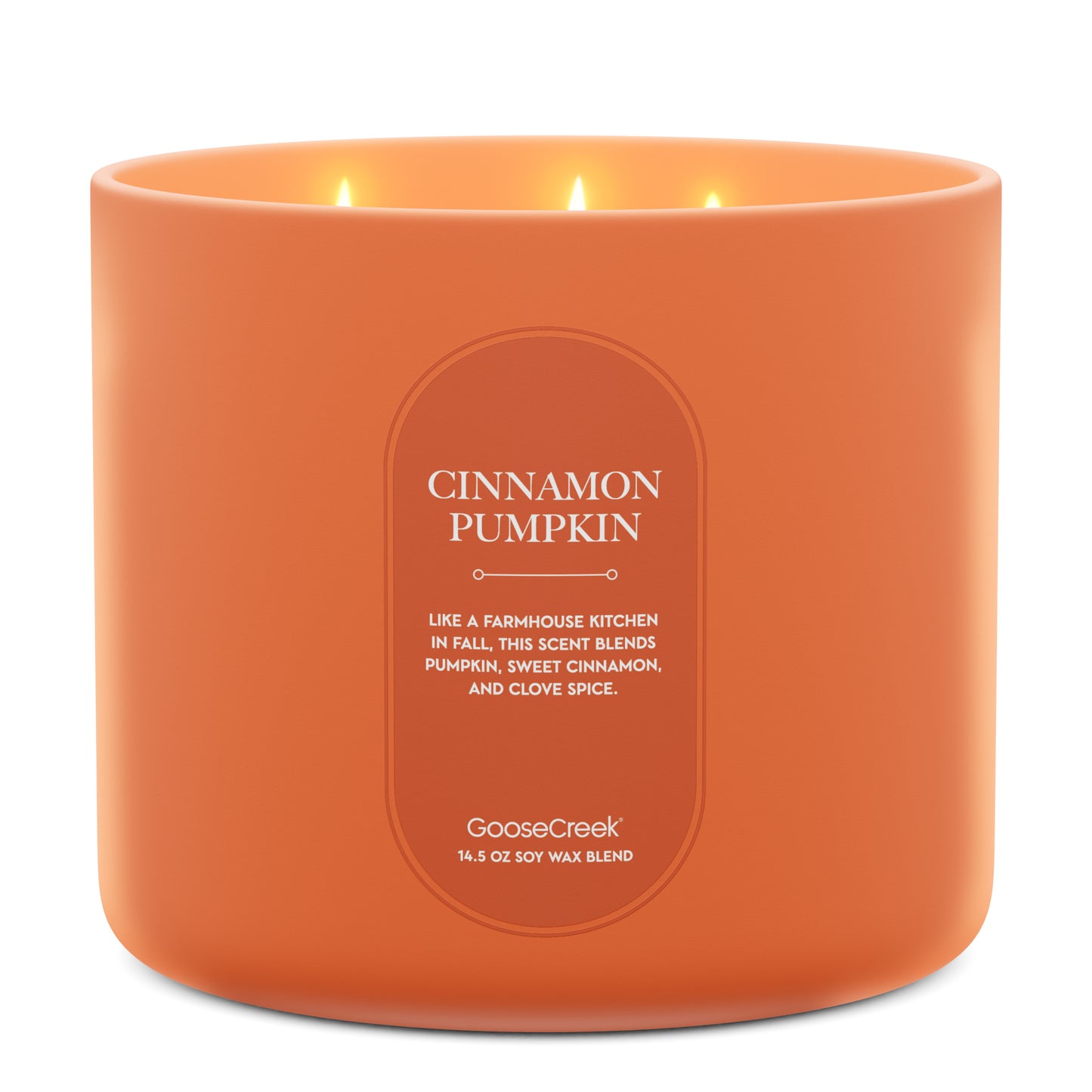 Cinnamon Pumpkin High Intensity 3-Wick 14.5oz Candle